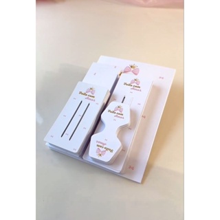 kit 130peças de tag para laços pronta entrega em Oferta na Shopee