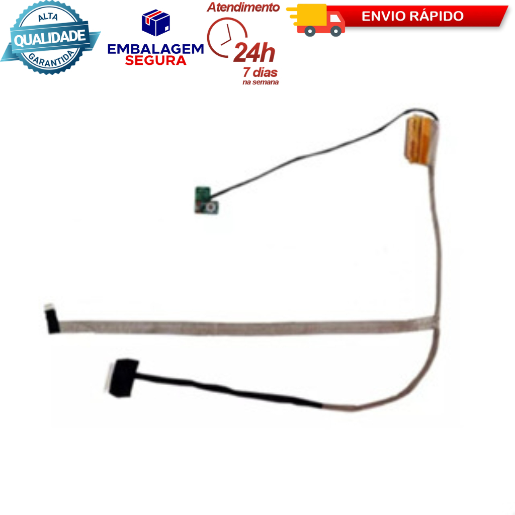 Cabo Flat Lcd Samsung Np500p4c-ad3br Pn: Ba39-01231a