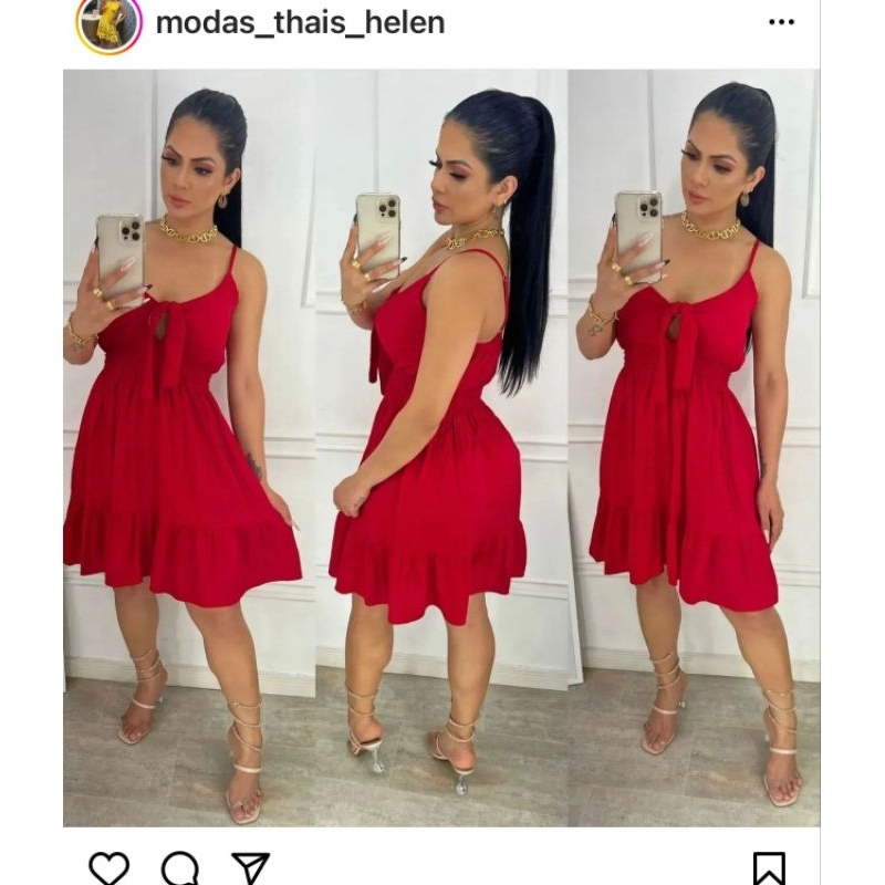 vestido babado viscolino e crepe seda babado com alça e bojo