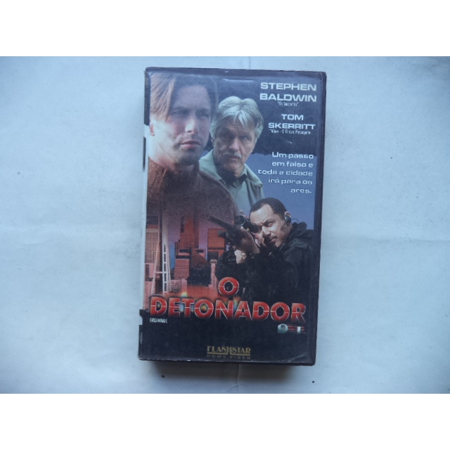Fita Vhs O Detonador Original Legendado Stephen Baldwin Tom Skerritt ação