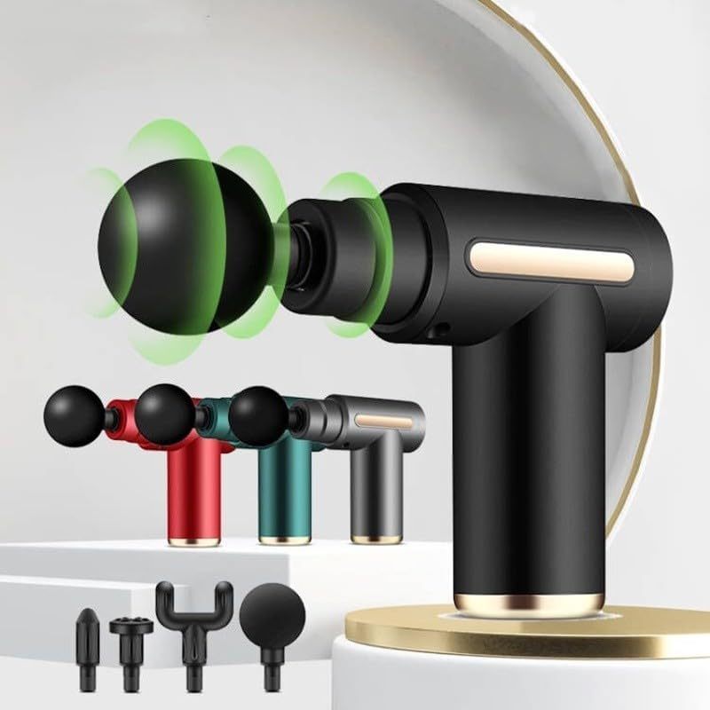 Mini Portátil Profissional Massageador Elétrico Alta Frequência Muscular Pistola Massagem Gun
