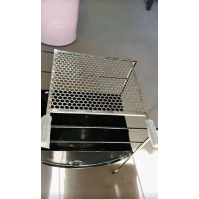 grelha 58x40 (sem emenda) 100%inox perfeita para seu churrasco inoxidável assar carne
