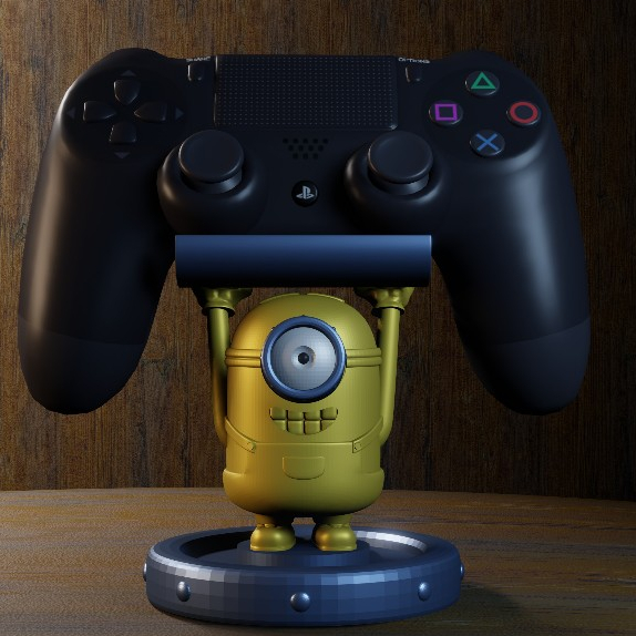 Suporte para Controle de PlayStation em Forma de Minion
