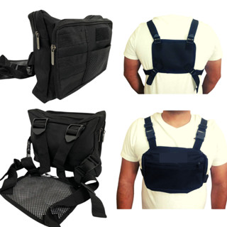 Bolsa Peito Bag Pochete Motoboy Sholder Bag Alça Regulável Resistente em Oferta na Shopee