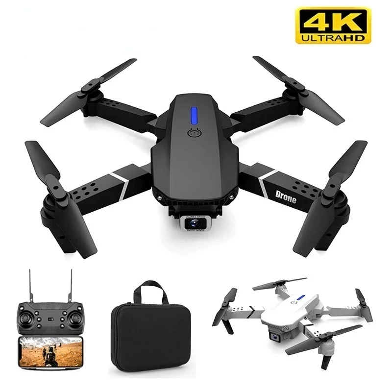 Drone E88 4K: 70% OFF! 🚀