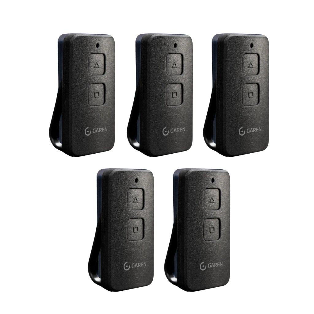 Kit 5 Controle de Portão e Alarme Universal Tx Max GAREN