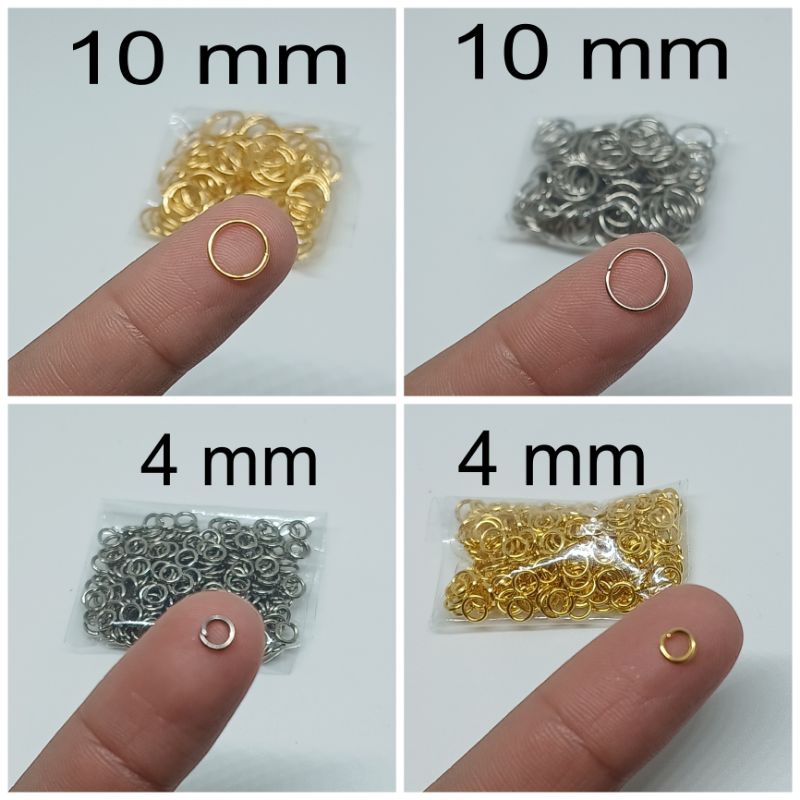 Argola de ferro 4mm / 0,8mm. Até 2.100 Unidades. em Oferta na Shopee