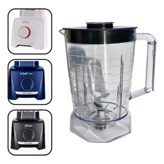 Copo De Liquidificador Compatível Oster Power 1400 Full  Preta Oliq610