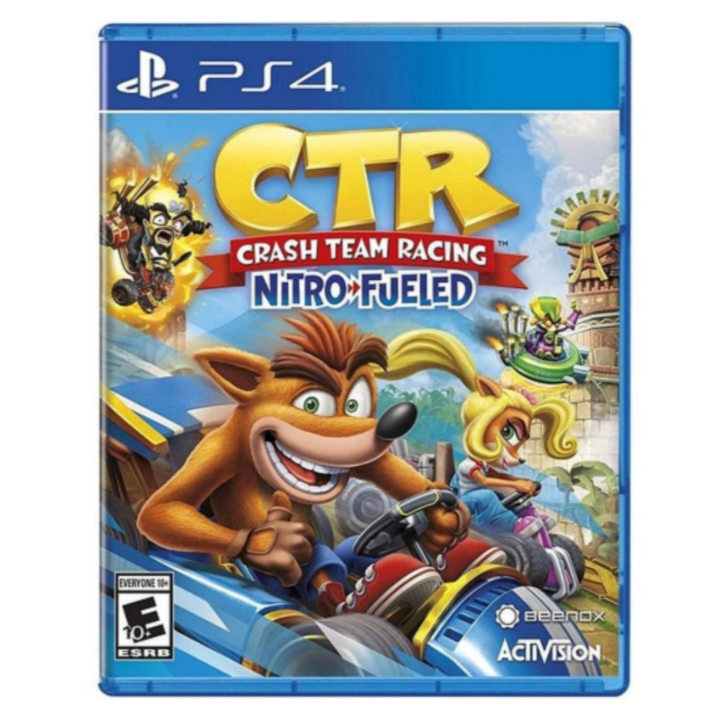 Crash Team Racing Nitro Fueled - Ps4 Mídia Física