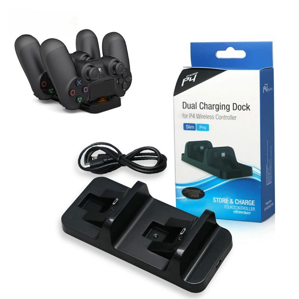 Carregador Ps4 Para Controle Dual Charging Dock Promoção DOBE em Oferta na Shopee