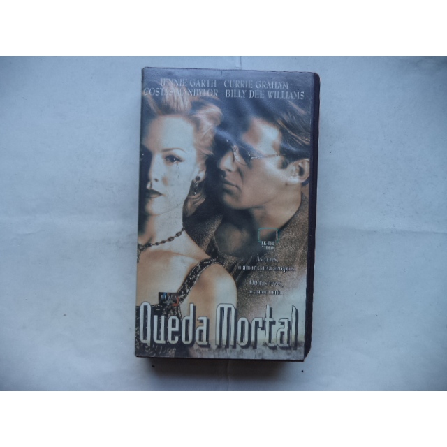 Fita Vhs Queda Mortal Original Legendado Jennie Garth Billy Dee Williams