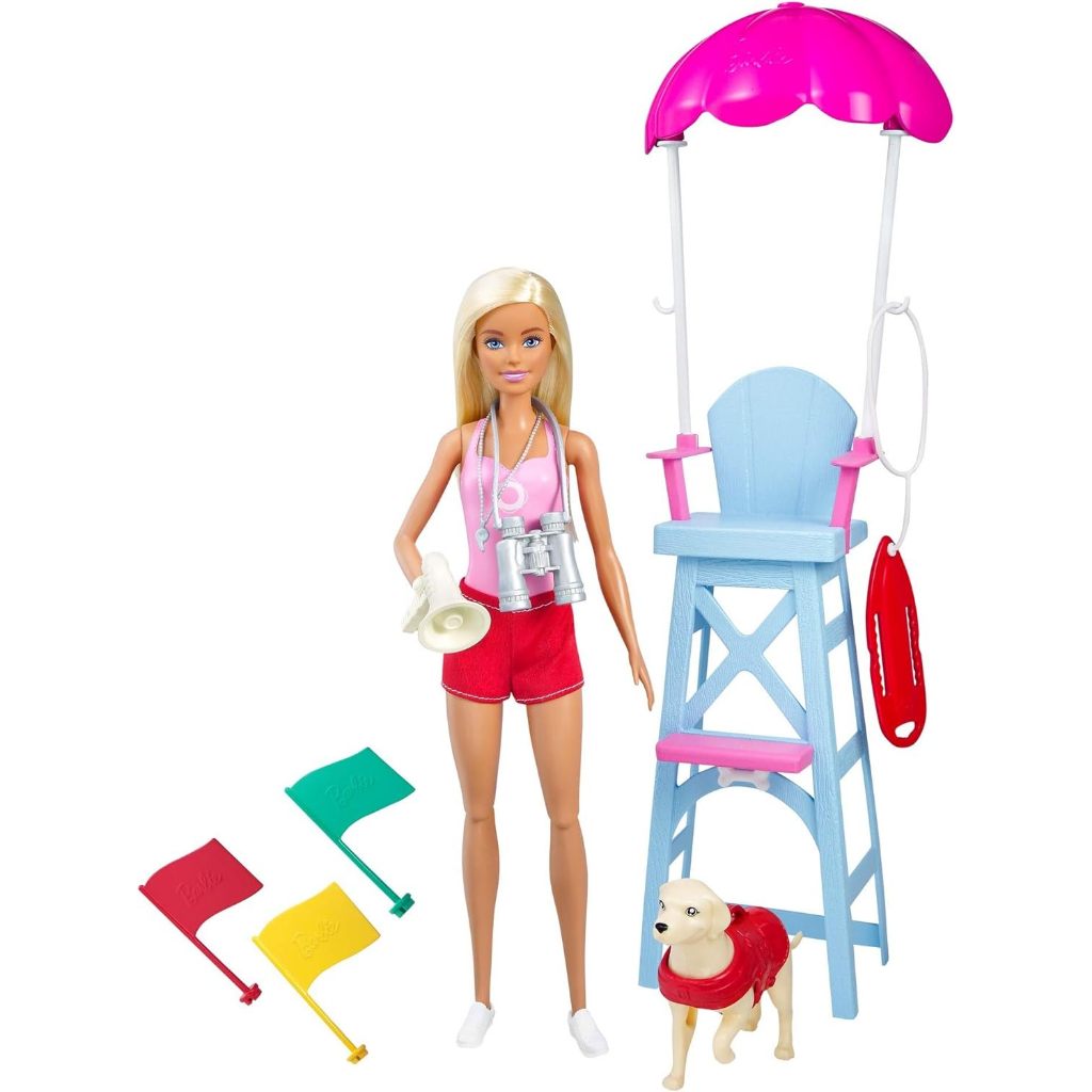 Boneca Barbie Profissões Salva-vidas GTX69 - Mattel