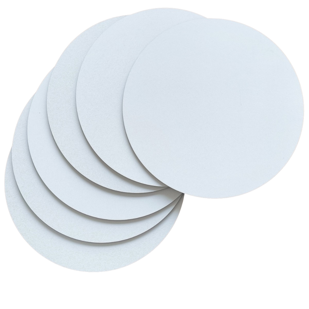Cake Board MDF 24cm Kit 50 unidades 3mm cakeboard Tabuleiro bolo confeitaria