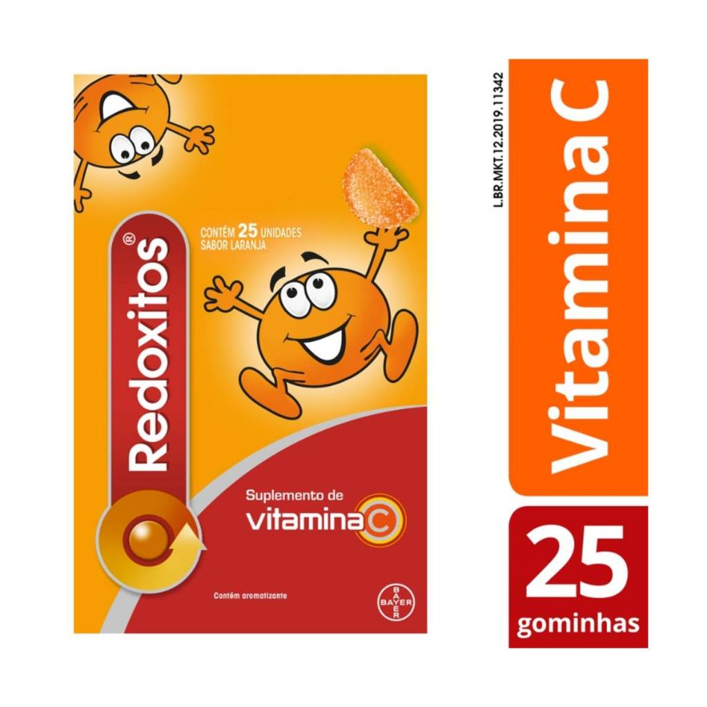 Suplemento Alimentar Infantil Vitamina C Laranja - Redoxitos em Oferta na Shopee
