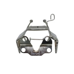 Suporte Farol Aranha Cromada Honda CG Fan Cargo 125 2009 2010 2011 2012 2013