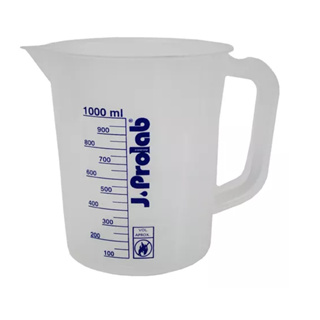 Jarra Plástica Graduada Dosador Com Alça 1litro 1000ML Transparente em Oferta na Shopee