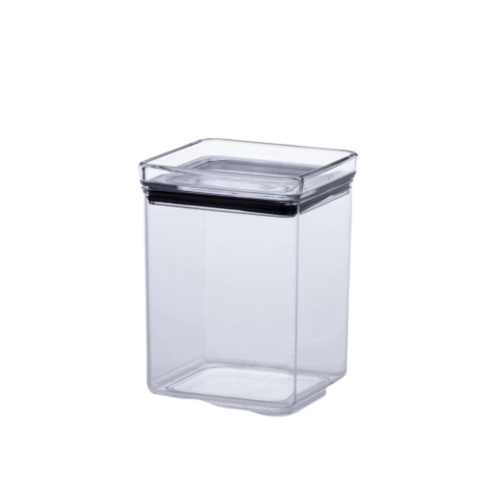 Mini Pote 180 Ml Quadrado P/ Tempero Hermetico Lumini - Paramount
