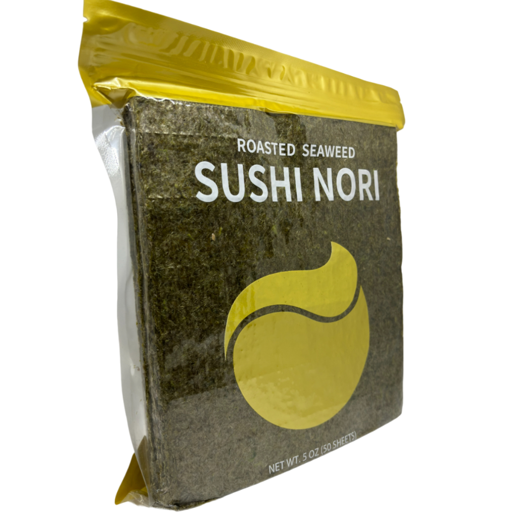 Alga Marinha Nori Tradicional Sushi Temaki Crocante 50 Folhas Importada Embalagem Ziplock Standard em Oferta na Shopee