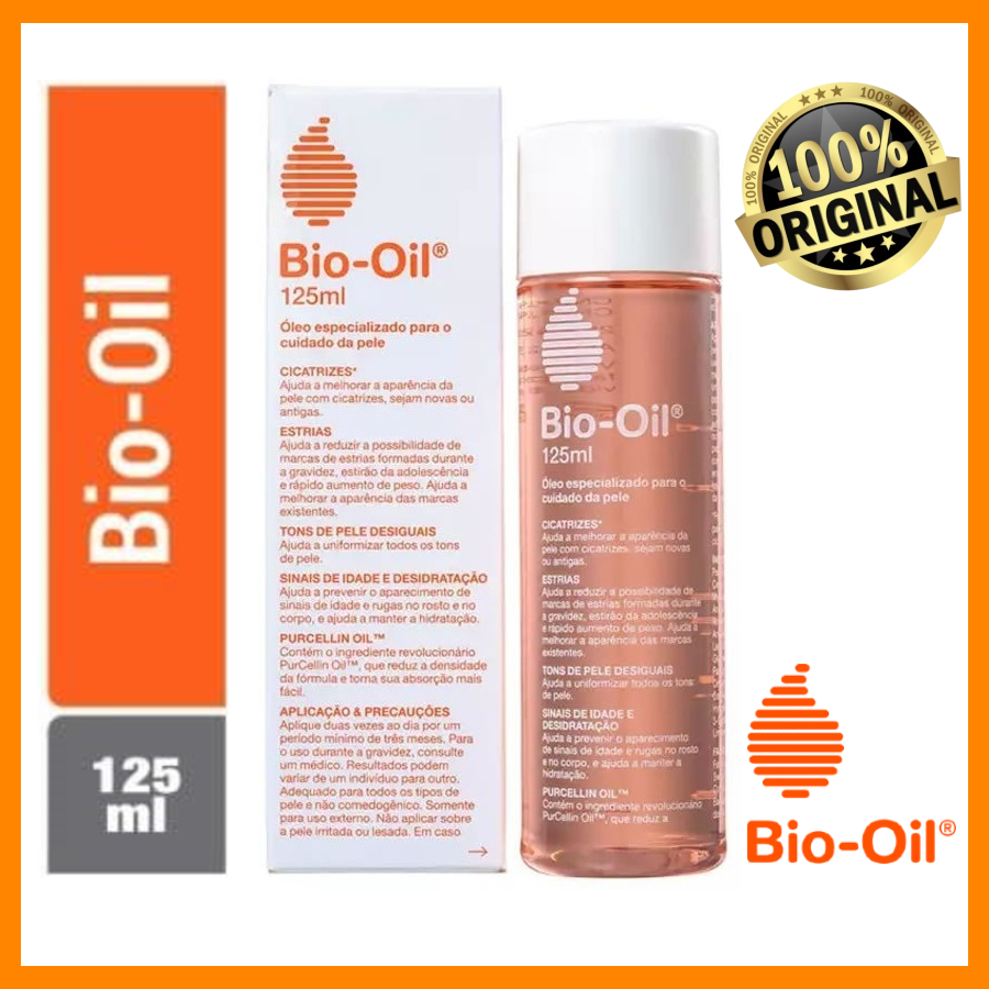 Óleo Corporal Bio-Oil Cicatrizes Estrias 125ml Bio oil