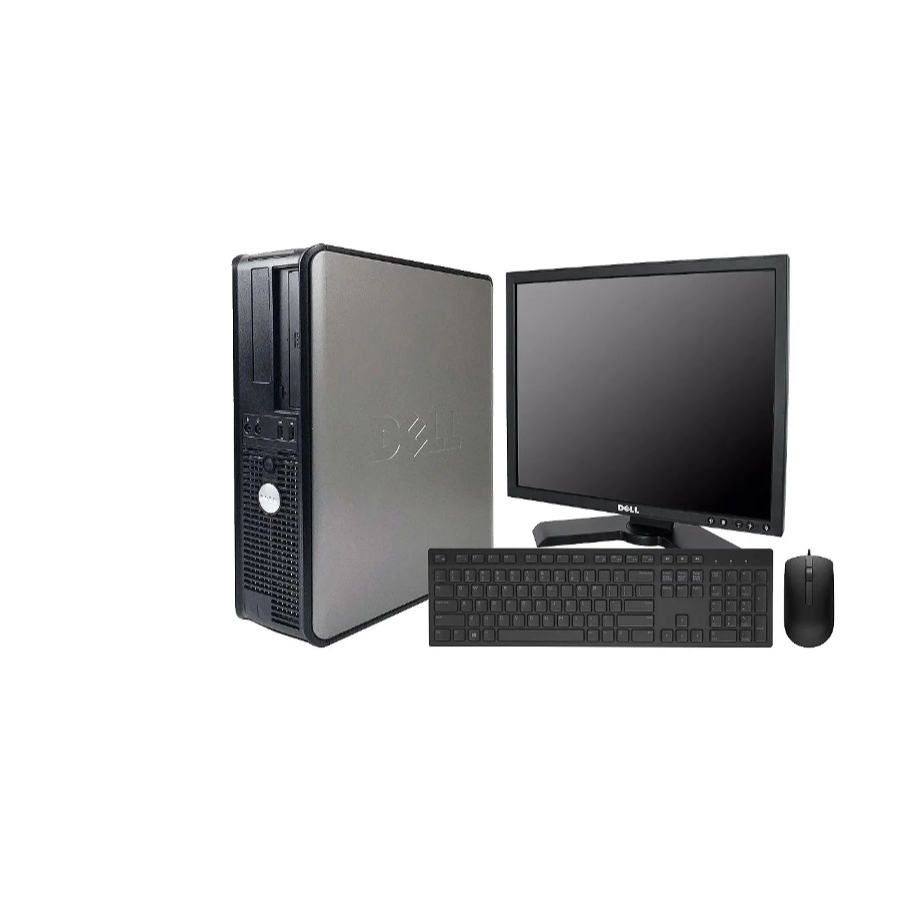 Computador Completo Dell Optiplex 745 Core 2 Duo 2gb Ddr2 HD 80gb Monitor Dell 15 Teclado e Mouse