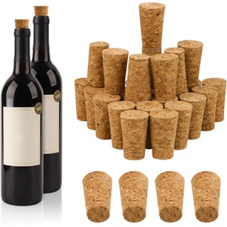 Rolha Cortiça Garrafa 27x23x19 Cônica 50 Unidades - Só Hoje! em Oferta na Shopee