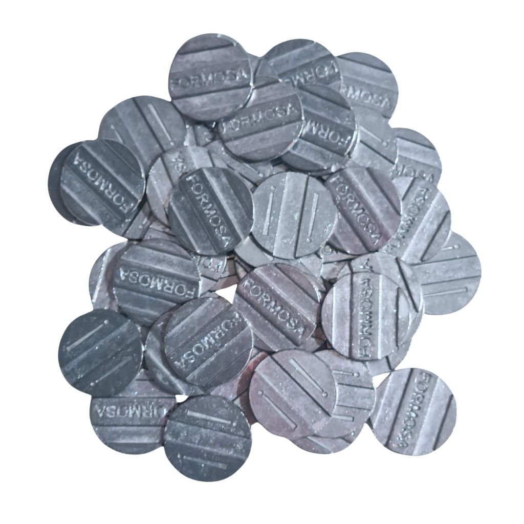 50 Fichas Formosa para Mesas De Sinuca / Pebolim 50 peças