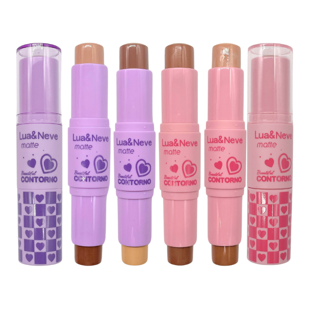 Contorno Bastão Matte - Lua & Neve em Oferta na Shopee