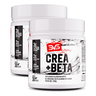 2 Potes Creatina + Beta Alanina Fórmula P/ Treinos De Alta Intensidade Matéria-prima Importada 150g em Oferta na Shopee