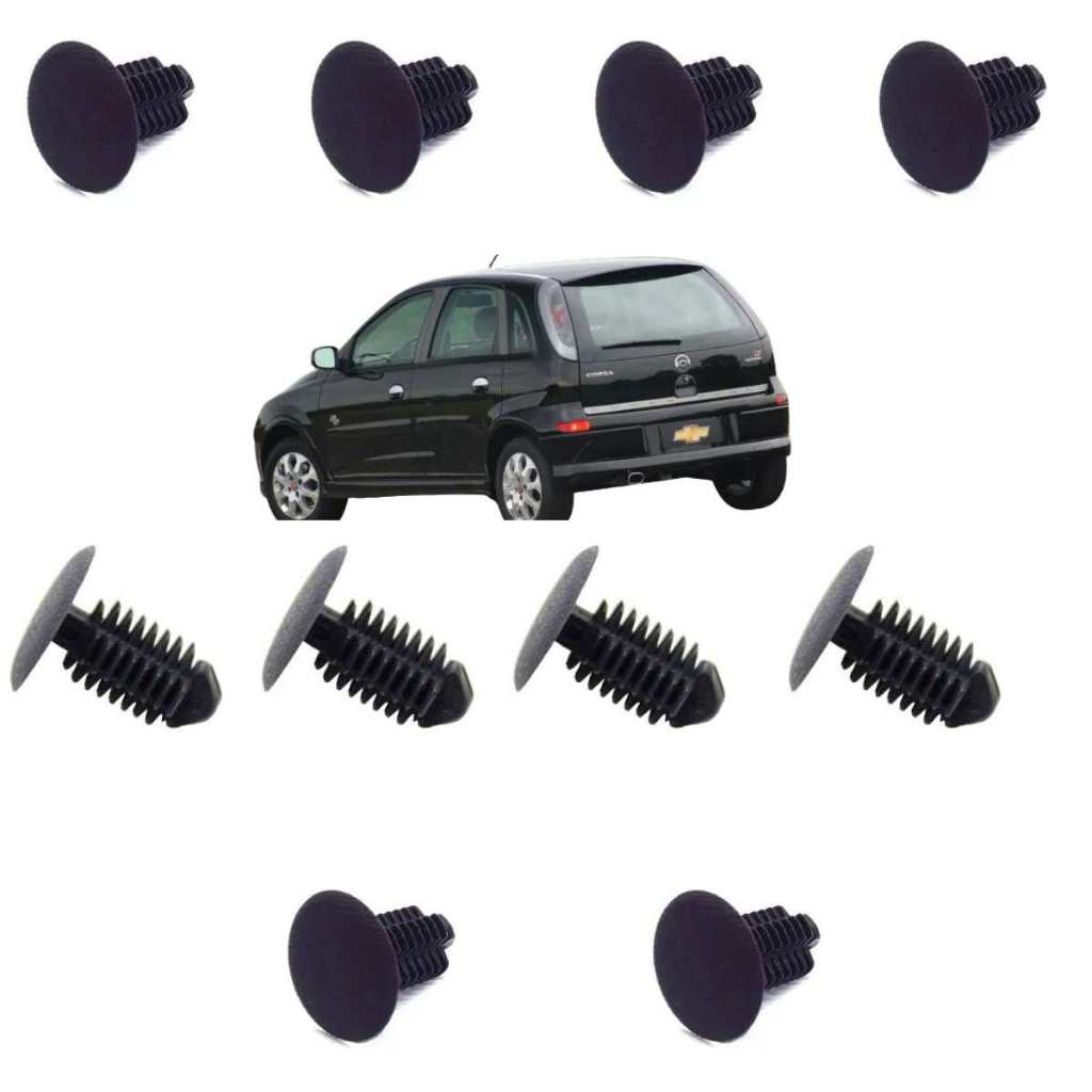 Grampos Do Forro Da Tampa Traseira Celta Corsa Hatch