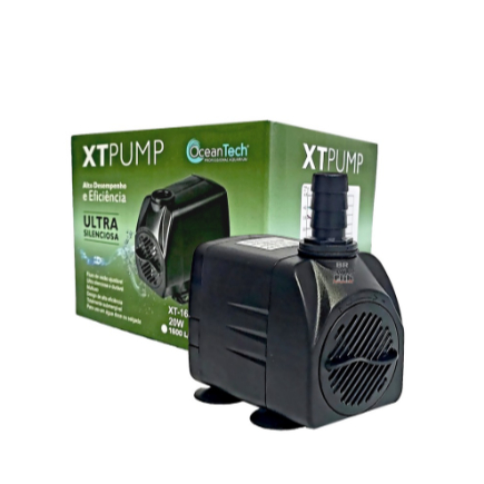 Bomba Submersa Ocean Tech XT 2000L/de Recalque P/ Aquários, Climatizadores, Fontes, Bebedouros.