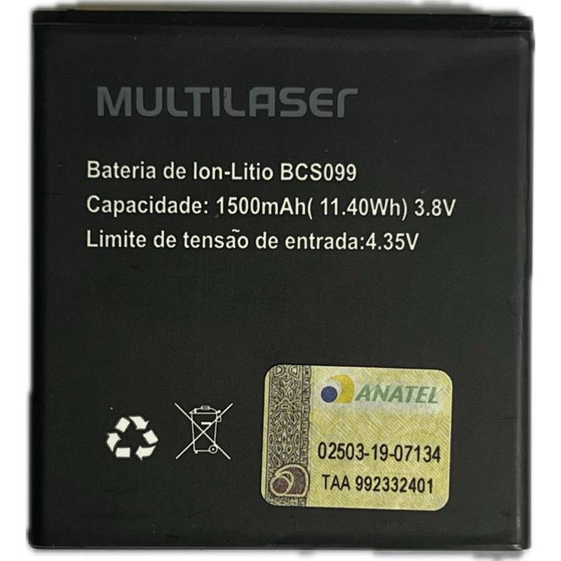 Bateria Bcs099 para Multilaser E Lite P9099 +garantia