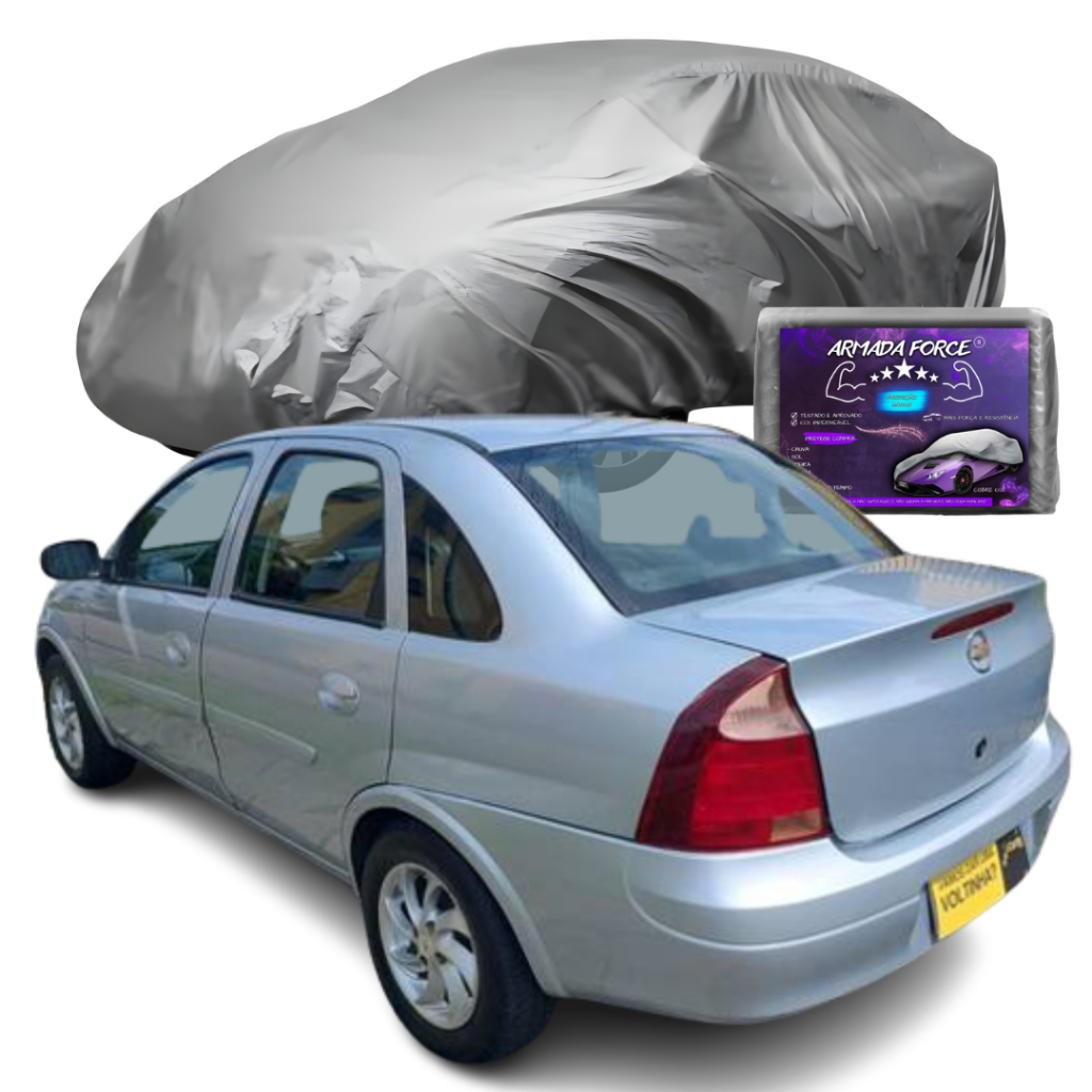 Capa Para Cobrir Carro Corsa Maxx Sedan Impermeável Com Forro e Sem Forro em Oferta na Shopee