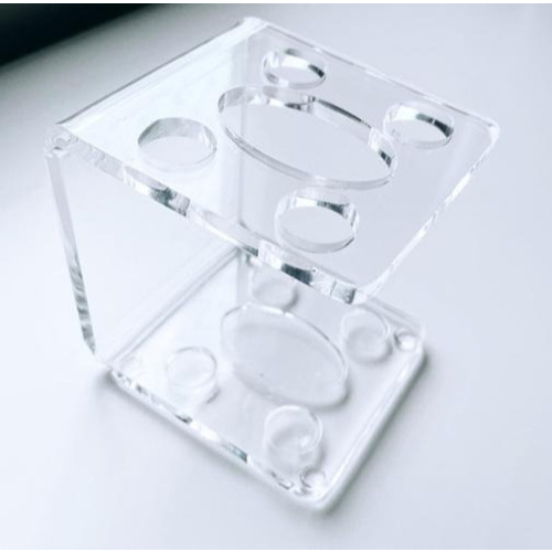 Suporte Para Escova E Pasta De Dentes De Acrílico Cristal Porta Escovas Decoração Minimalista em Oferta na Shopee