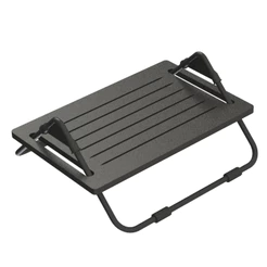 Apoio Ergonômico Para Os Pés Descanso Base Nr17 Preto MDP