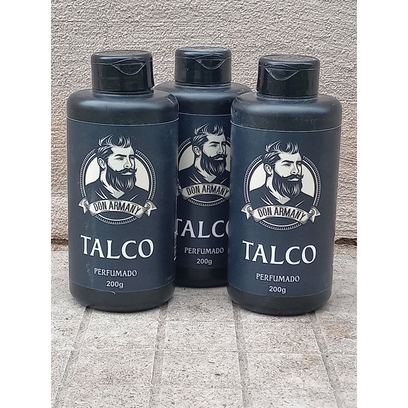 Talco Perfumado 200g - Kit c/ 3 Un
