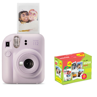 Câmera Instax Mini 12 FujiFIlm + Filme de 60 Poses em Oferta na Shopee