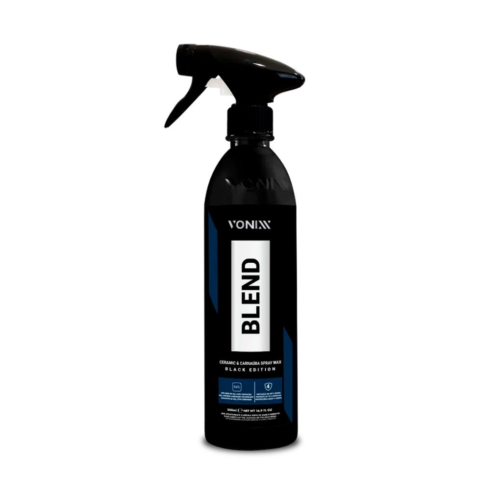 Cera Blend Black Spray de Carnaúba Automotiva Vonixx 500ml - Spare Parts and Accessories for Vehicles