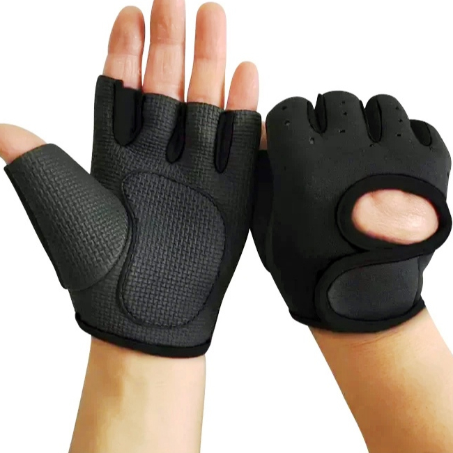 Luva de Musculação Ajustável Poliesportiva Ginastica Academia Esporte Treino Exercicios Neoprene