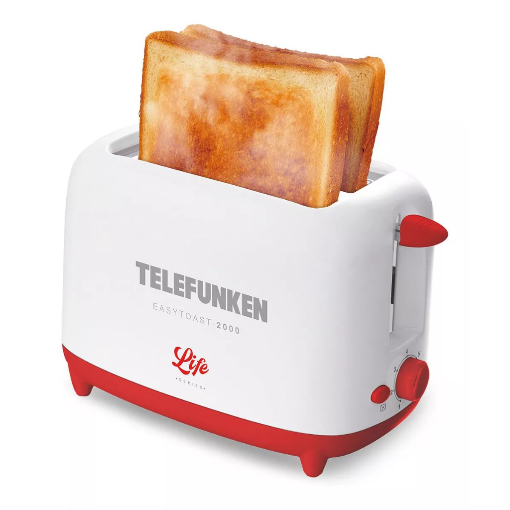 Torradeira Elétrica 2 Fatias Easytoast 2000 Telefunken