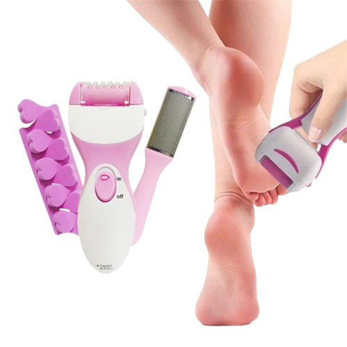 Kit Spa dos Pés 4 Itens Cuidados com o Pé Meia de Hidratação Antiressecamento Pedicure