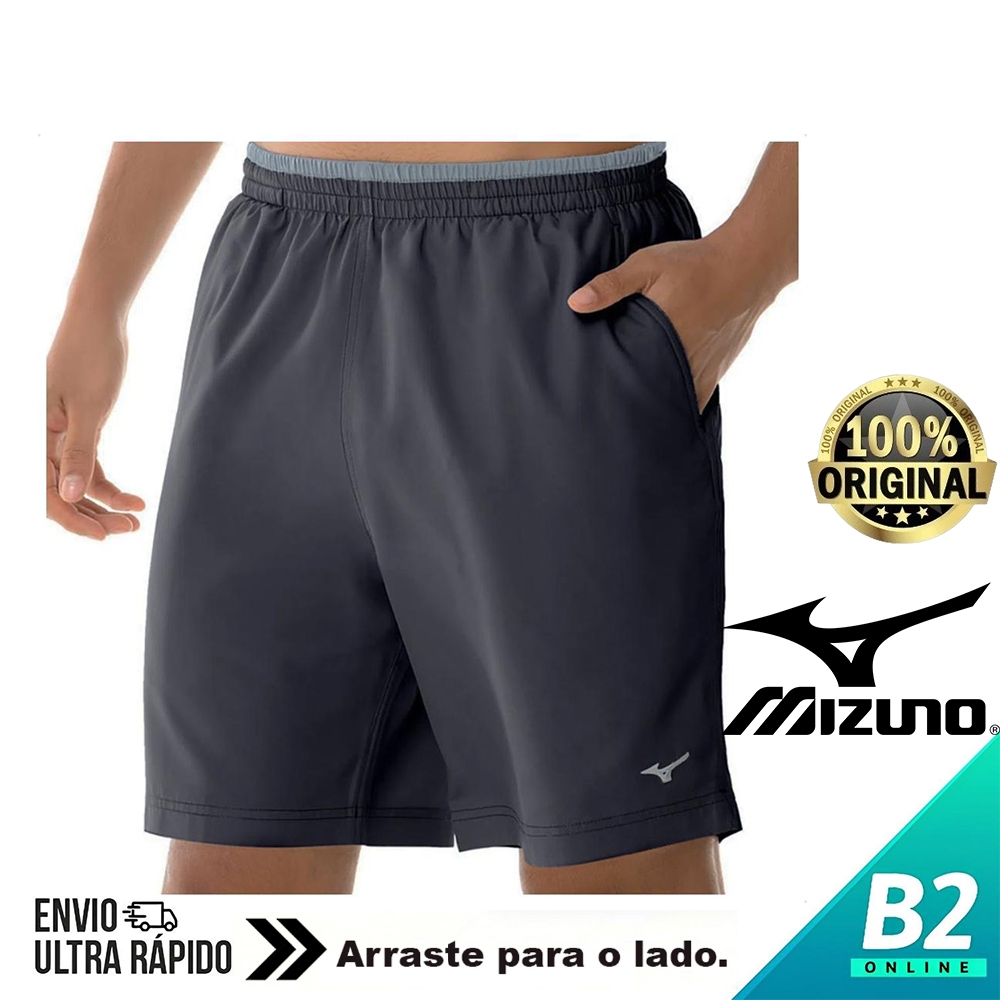 Bermuda Mizuno Tennis Master M 7" Masculina 100% Original Com Nota Fiscal e Garantia em Oferta na Shopee