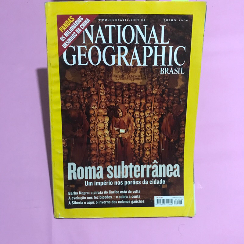 Revista Roma Subterrânea - Um Império nos Porões da Cidade - National Geographic Brasil
