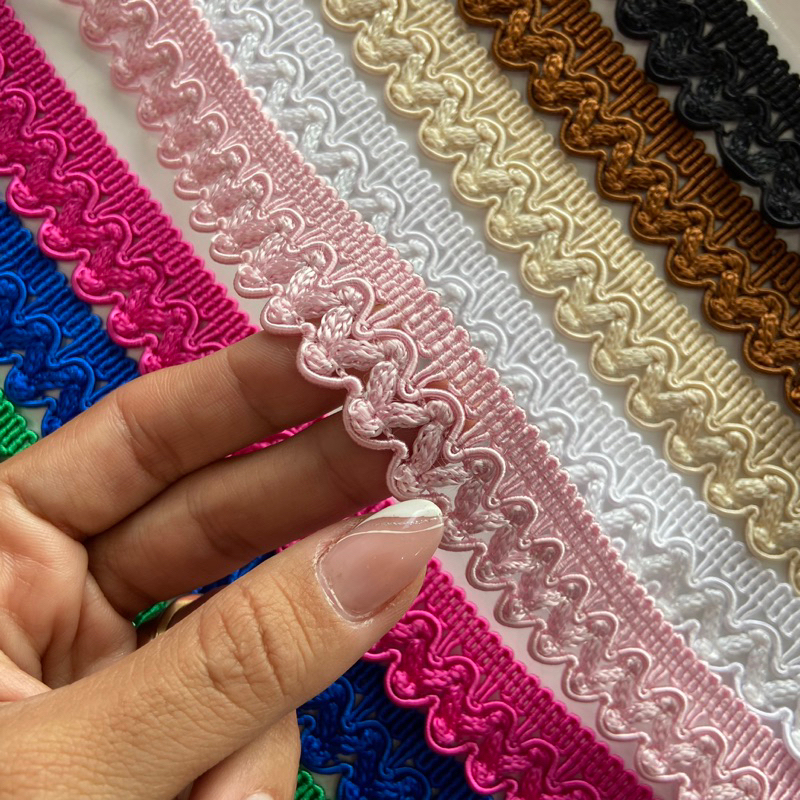 Passamanaria 2 METROS, 24 mm Diversas Cores, Aviamento para Artesanato e Costura, São José 7098 em Oferta na Shopee