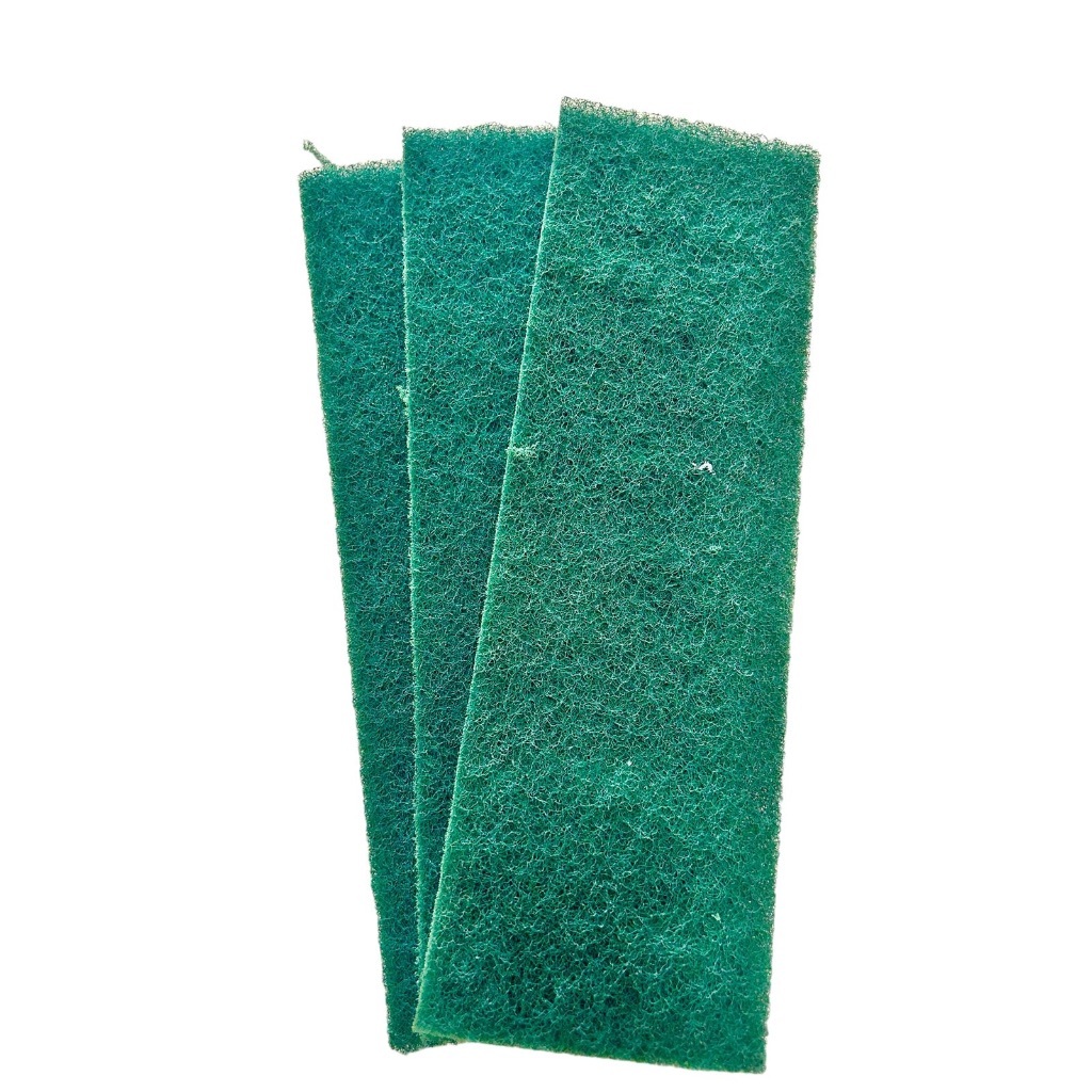 KIT 3 FIBRAS LIMPEZA PESADA ALTA ABRASÃO 22CM