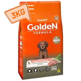 Ração Golden Fórmula Mini Bits para Cães Filhotes – Sabor Frango – 3kg