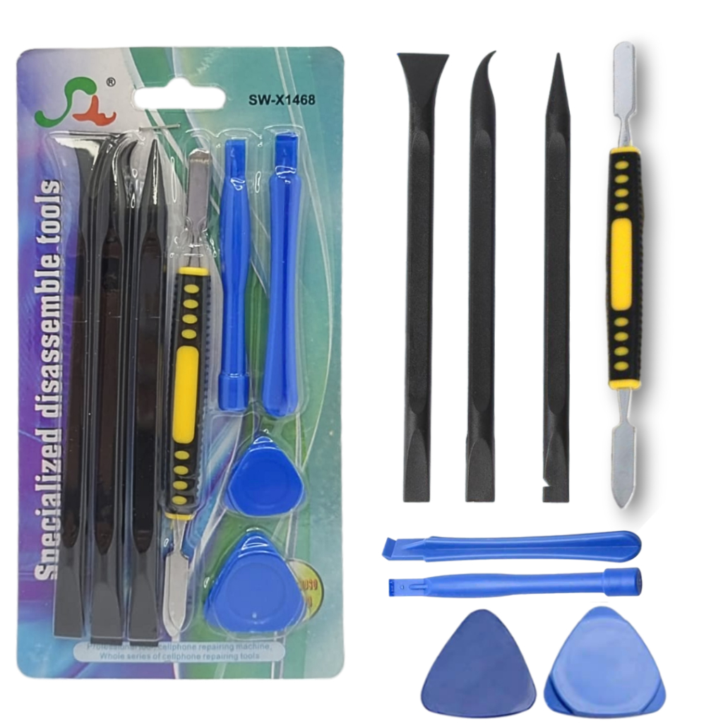 Kit Jogo  Espátula De Precisão 8 Peça Para Notbook Ipad Iphone Macbook Celulares Sw-X1468 em Oferta na Shopee