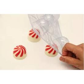 1~4 Forma BWB Com Silicone (3 partes) Trufa Hélice 45g.Para Festas Trufas, Bombons, Alfajor COD 1018 (CHOCO) · foto 2