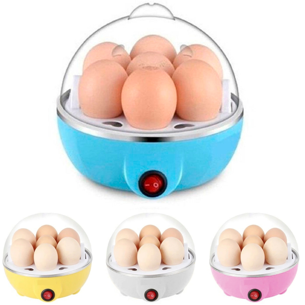Egg Cooker Ovos Cozidos Panela Portátil Cozinha Ovos Legumes Cozedor A Vapor Elétrico 110V Ou 220V