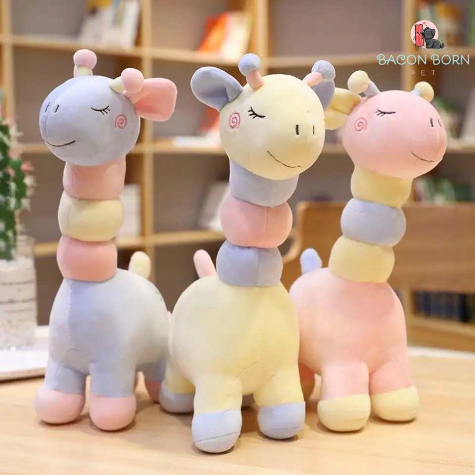 Brinquedo De Pelúcia Girafa Fofa Girafinha Zoo Urso Premium Presente