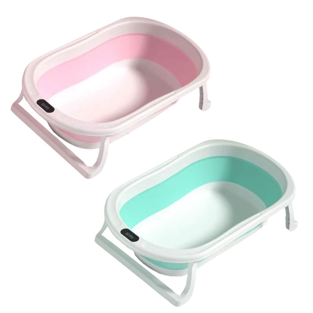 Banheira Retrátil Com Termômetro Dobrável Bebê Infantil em Oferta na Shopee